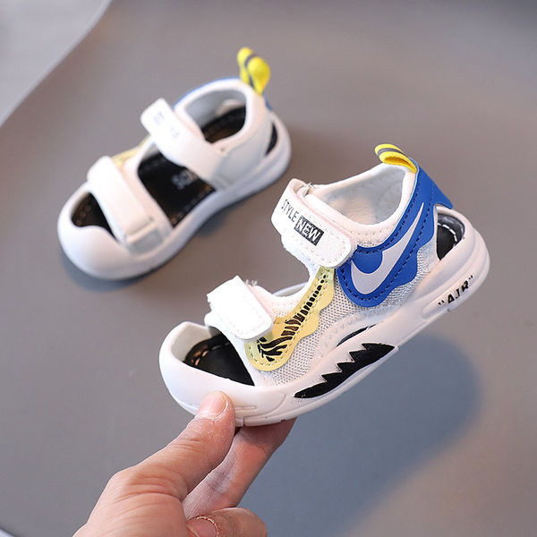 Ikdienas bērnu sandales meitenēm ar uzlīmēm