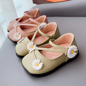 Zīdaiņu sandales ar ziedu rotājumu meitenēm