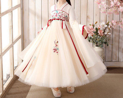 Stilīga bērnu kleita ar izšuvumu mežģīnēm un rāvējslēdzēju mugurpusē