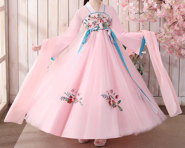 Stilīga bērnu kleita ar izšuvumu mežģīnēm un rāvējslēdzēju mugurpusē