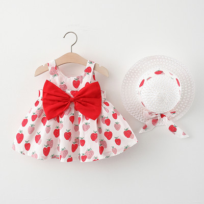 Moderna bērnu krāsaina kleita - vairāki modeļi