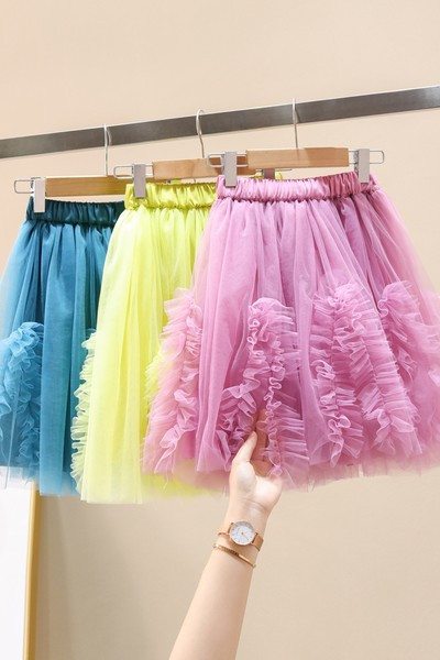 Παιδική φούστα  με βολάν 