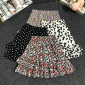 Πολύχρωμη παιδική φούστα με ψηλή μέση