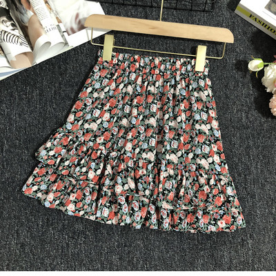 Πολύχρωμη παιδική φούστα με ψηλή μέση