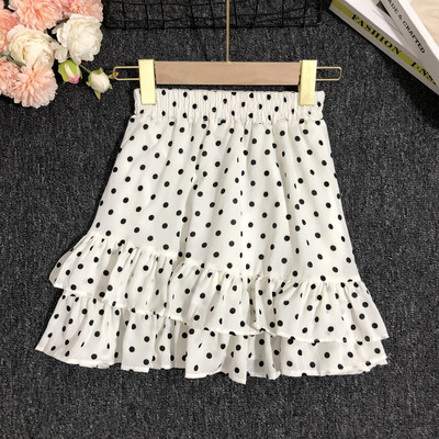 Πολύχρωμη παιδική φούστα με ψηλή μέση