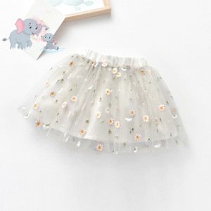 Παιδική φούστα φλοράλ με ψηλή μέση