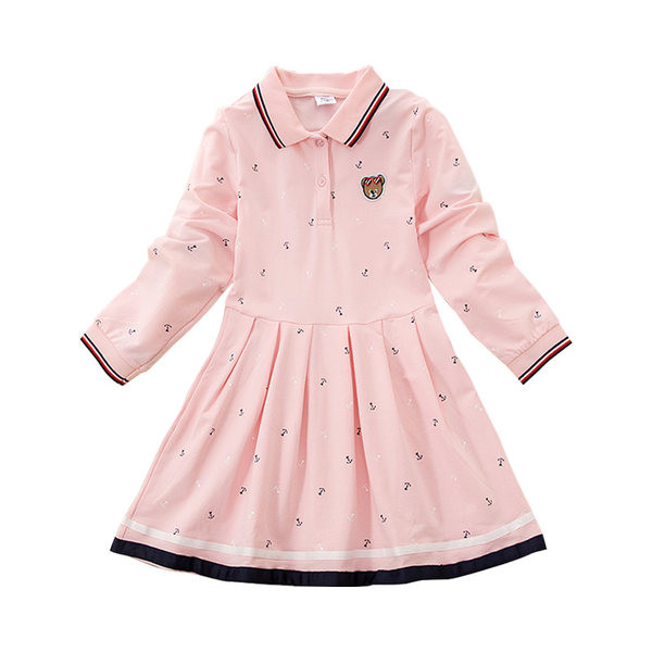 Rochie casual pentru copii cu broderie - mai multe modele