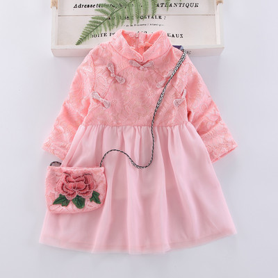 Παιδικό φόρεμα με δαντέλα - διάφοραμοντέλα