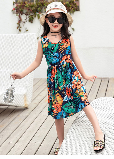 Krāsaina bērnu kleita meitenēm