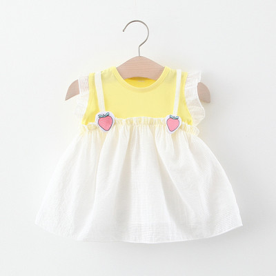 Καλοκαιρινό στράπλες φόρεμα με γυμνή πλάτη και λουλουδάτο μοτίβο