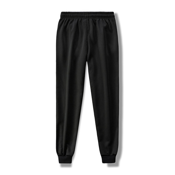 Ανδρικό αθλητικό παντελόνι μακρύ μοντέλο με κορδόνια και επιγραφή