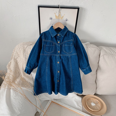 Νέο μοντέλο ζιν φόρεμα με κουμπιά