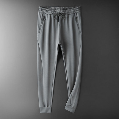 Μοντέρνο ανδρικό αθλητικό παντελόνι απλό μακρύ μοντέλο