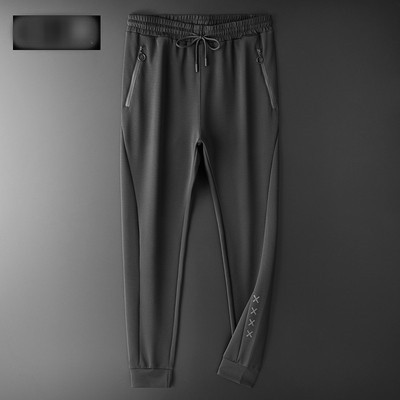 Μοντέρνο ανδρικό αθλητικό παντελόνι απλό μακρύ μοντέλο