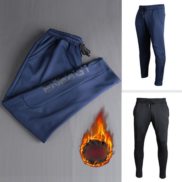 Μοντέρνο ανδρικό αθλητικό παντελόνι απλό μακρύ μοντέλο