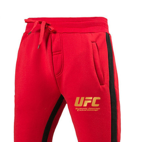 Ανδρικά μοντέρνα αθλητικά παντελόνια με μπορντούρα και επιγραφή