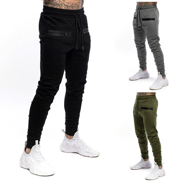 Modernas vīriešu sporta bikses ar saitēm