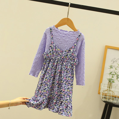 Παιδικό σετ από δύο μέρη - φόρεμα και μπλούζα