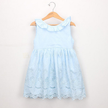 Παιδικό φόρεμα με κορδέλα και κέντημα