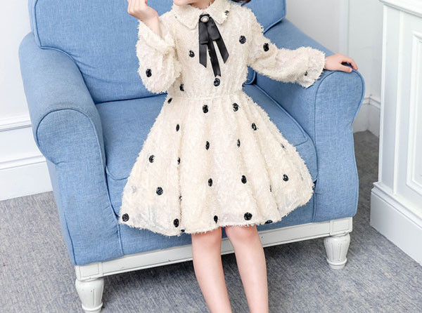 Παιδικό φόρεμα με κλασσικό κολάρο