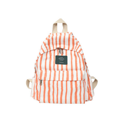 Γυναικείο σακίδιο με διάφορα ριγέ μοντέλα