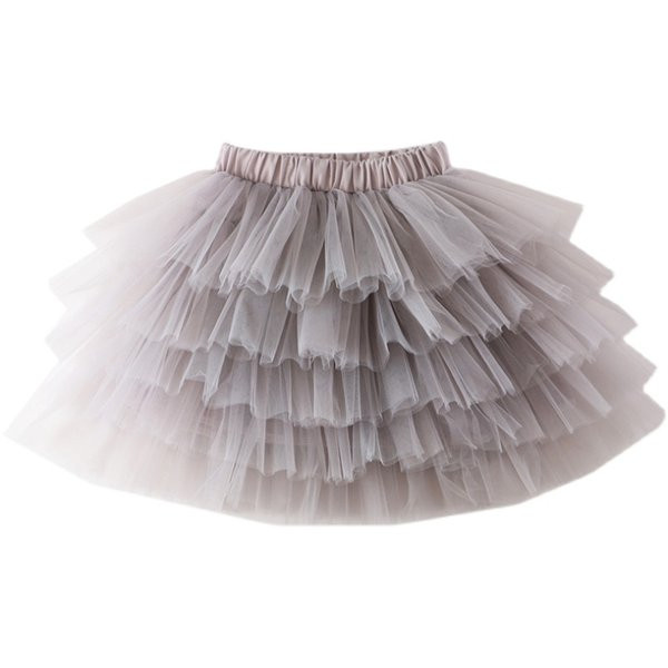 Παιδική φούστα με ελαστική μέση σε δύο χρώματα