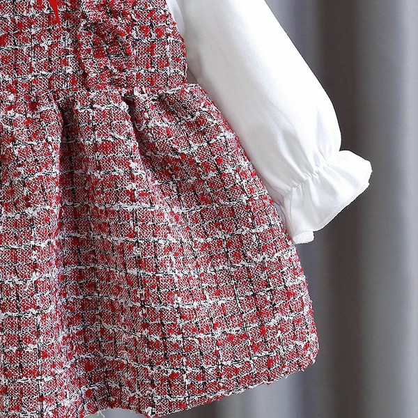 Παιδικό φόρεμα για κορίτσια με κορδέλα