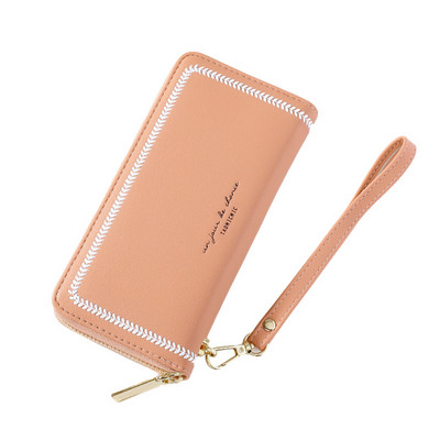 Έκο δερμάτινο γυναικείο πορτοφόλι νέο μοντέλο από οικολογικό δέρμα με φερμουάρ