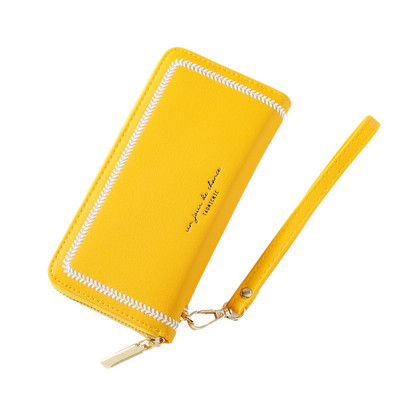 Έκο δερμάτινο γυναικείο πορτοφόλι νέο μοντέλο από οικολογικό δέρμα με φερμουάρ