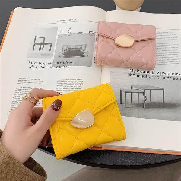 Sieviešu maks ar metāla sprādzi