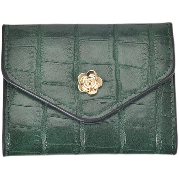 Moderns sieviešu ādas maks ar aizdari