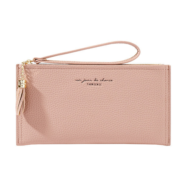 Daudzfunkcionāls sieviešu maks no mākslīgās ādas ar rokturi