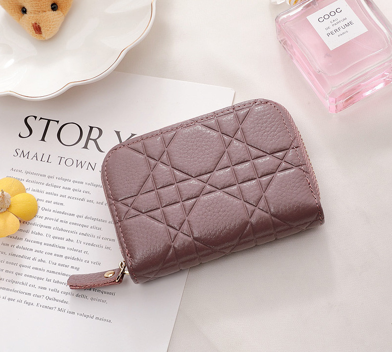 Mini sieviešu somiņa no eko ādas ar rāvējslēdzēju