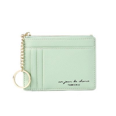 Sieviešu ādas maks ar debetkartes kabatu