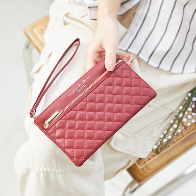 Γυναικείο πορτοφόλι με δύο διαμερίσματα - κατάλληλο για κινητό τηλέφωνο