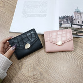 Portofel de dama model nou cu inchidere metalica - din piele ecologica