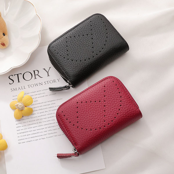 Μίνι πορτοφόλι για κάρτες και κέρματα από οικολογικό δέρμα