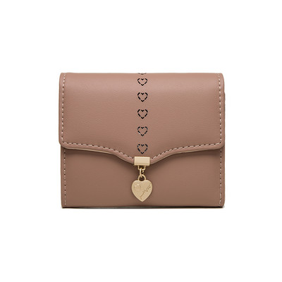 Νέο μοντέλο γυναικείο έκο δερμάτινο πορτοφόλι με τσέπη με κέρματα