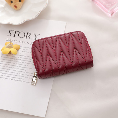 Γυναικείο μίνι πορτοφόλι με φερμουάρ