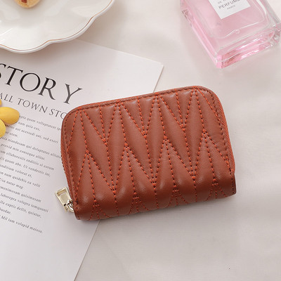 Γυναικείο μίνι πορτοφόλι με φερμουάρ