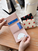 Γυναικείο μικρό πορτοφόλι με απλικέ - διάφορα χρώματα