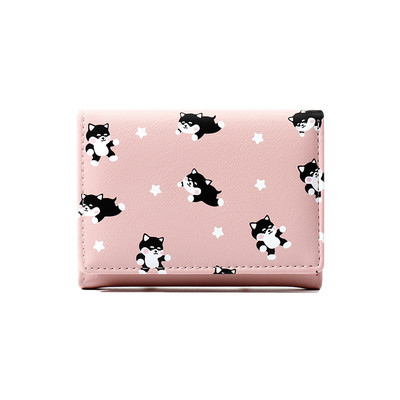 Γυναικείο μικρό πορτοφόλι με απλικέ - διάφορα χρώματα