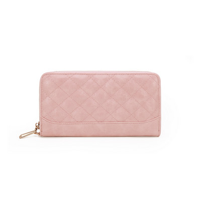 Πολυλειτουργικό γυναικείο πορτοφόλι από οικολογικό δέρμα με φερμουάρ - διάφορα χρώματα