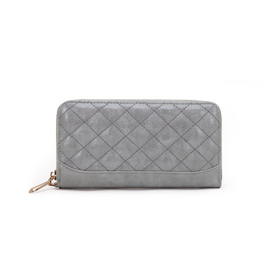 Πολυλειτουργικό γυναικείο πορτοφόλι από οικολογικό δέρμα με φερμουάρ - διάφορα χρώματα