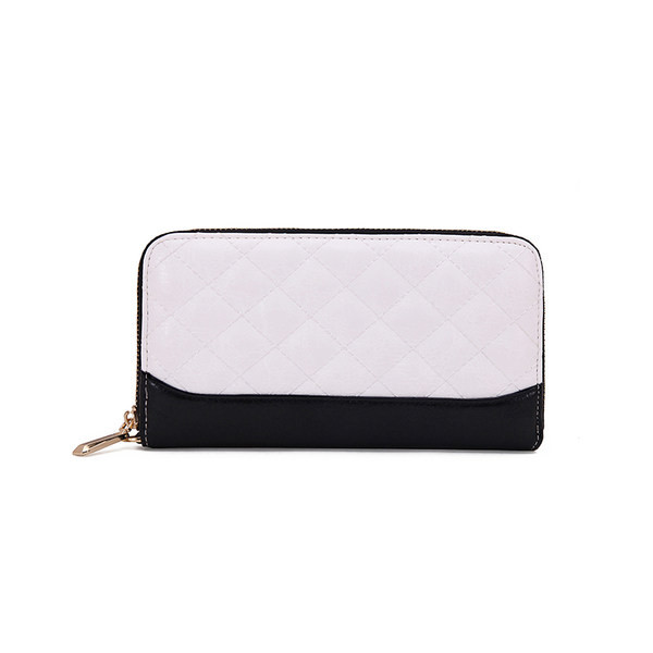 Πολυλειτουργικό γυναικείο πορτοφόλι από οικολογικό δέρμα με φερμουάρ - διάφορα χρώματα