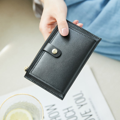 Γυναικείο έκο δερμάτινο πορτοφόλι με θήκη για κέρματα