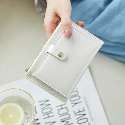 Γυναικείο έκο δερμάτινο πορτοφόλι με θήκη για κέρματα