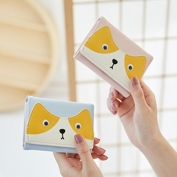 Μικρό γυναικείο πορτοφόλι με θήκη 