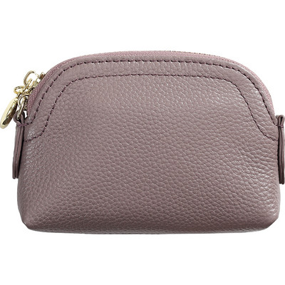 Μικρό έκο δερμάτινο πορτοφόλι με φερμουάρ για κέρματα