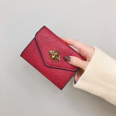 Sieviešu maks no eko ādas ar metāla apdari - četrās krāsās